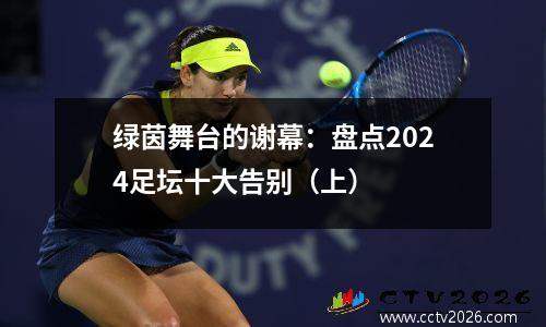 绿茵舞台的谢幕：盘点2024足坛十大告别（上）