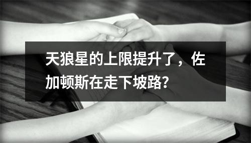 天狼星的上限提升了，佐加顿斯在走下坡路？