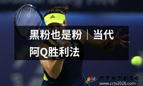 黑粉也是粉｜当代阿Q胜利法