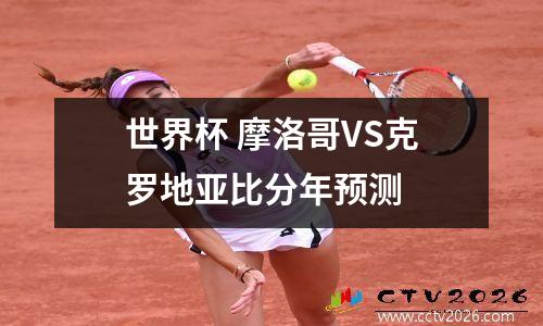 世界杯 摩洛哥VS克罗地亚比分年预测