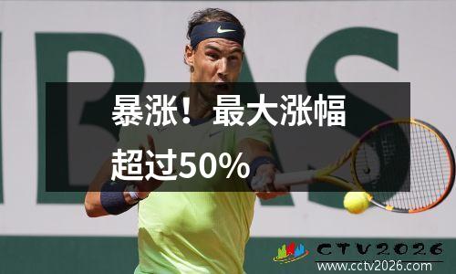 暴涨！最大涨幅超过50%