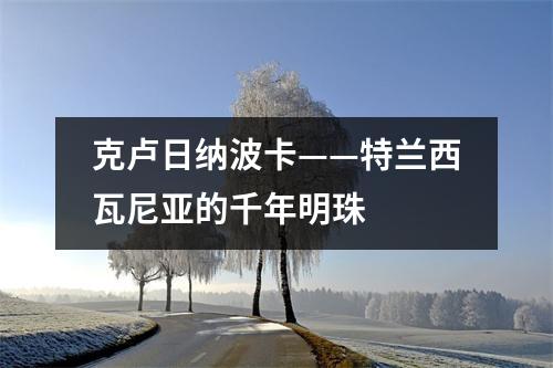 克卢日纳波卡——特兰西瓦尼亚的千年明珠