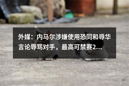 外媒：内马尔涉嫌使用恐同和辱华言论辱骂对手，最高可禁赛20场