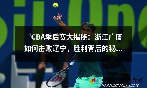 “CBA季后赛大揭秘：浙江广厦如何击败辽宁，胜利背后的秘密！”