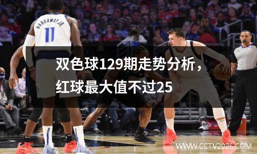 双色球129期走势分析，红球最大值不过25
