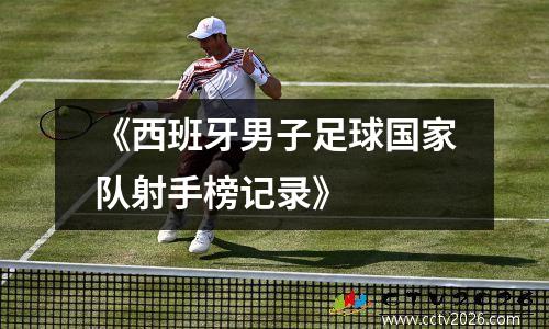 《西班牙男子足球国家队射手榜记录》