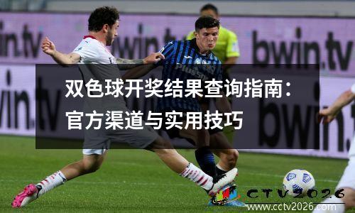 双色球开奖结果查询指南：官方渠道与实用技巧