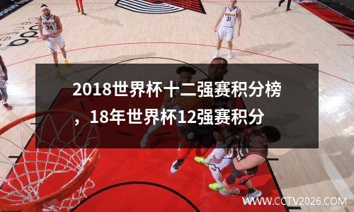 2018世界杯十二强赛积分榜，18年世界杯12强赛积分