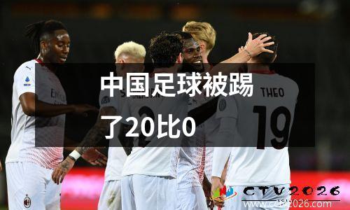 中国足球被踢了20比0