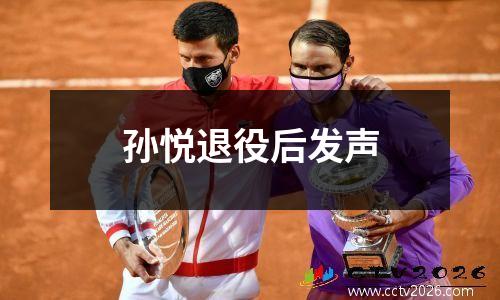 孙悦退役后发声