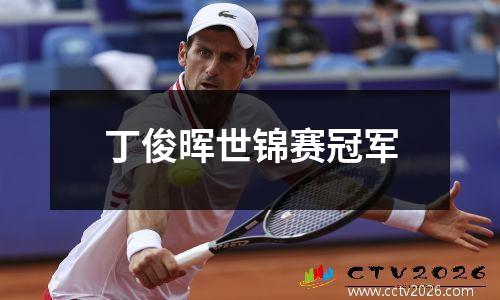 丁俊晖世锦赛冠军