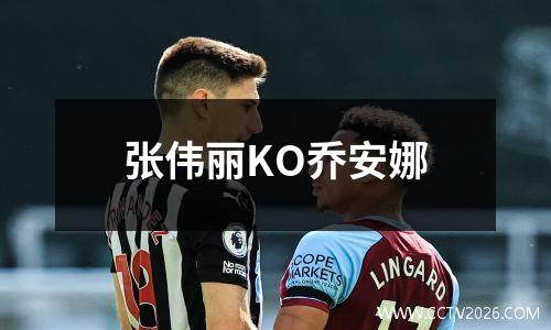 张伟丽KO乔安娜