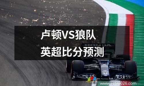 卢顿VS狼队英超比分预测