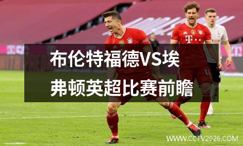 布伦特福德VS埃弗顿英超比赛前瞻