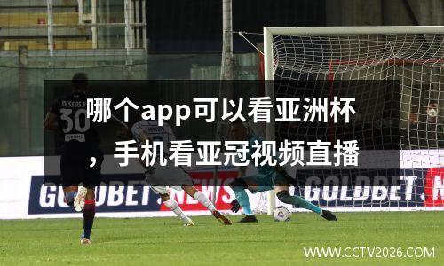 哪个app可以看亚洲杯，手机看亚冠视频直播