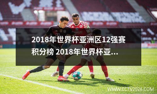 2018年世界杯亚洲区12强赛积分榜 2018年世界杯亚洲12强赛战果