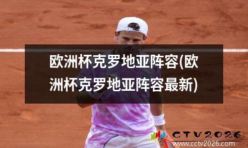 欧洲杯克罗地亚阵容(欧洲杯克罗地亚阵容最新)