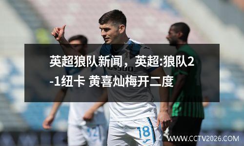 英超狼队新闻，英超:狼队2-1纽卡 黄喜灿梅开二度