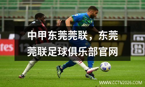 中甲东莞莞联，东莞莞联足球俱乐部官网