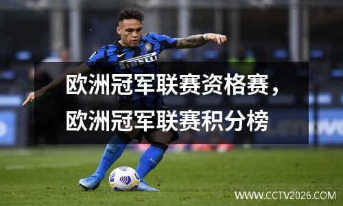 欧洲冠军联赛资格赛，欧洲冠军联赛积分榜