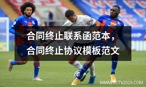 合同终止联系函范本，合同终止协议模板范文