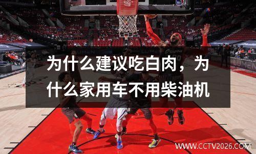 为什么建议吃白肉，为什么家用车不用柴油机