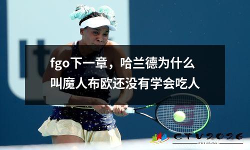 fgo下一章，哈兰德为什么叫魔人布欧还没有学会吃人