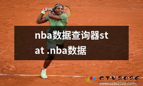 nba数据查询器stat .nba数据