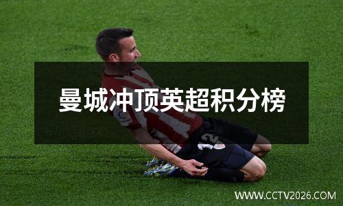 曼城冲顶英超积分榜