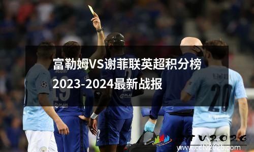 富勒姆VS谢菲联英超积分榜2023-2024最新战报