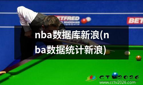 nba数据库新浪(nba数据统计新浪)