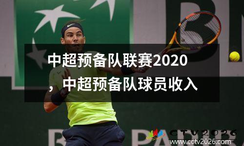 中超预备队联赛2020，中超预备队球员收入