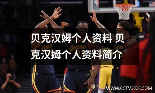 贝克汉姆个人资料 贝克汉姆个人资料简介
