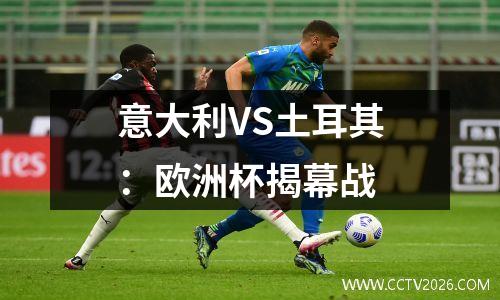 意大利VS土耳其：欧洲杯揭幕战