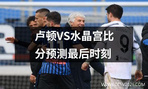 卢顿VS水晶宫比分预测最后时刻