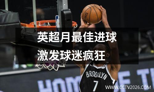 英超月最佳进球激发球迷疯狂
