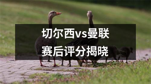 切尔西vs曼联赛后评分揭晓