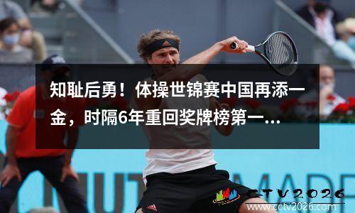 知耻后勇！体操世锦赛中国再添一金，时隔6年重回奖牌榜第一 体操世锦标赛