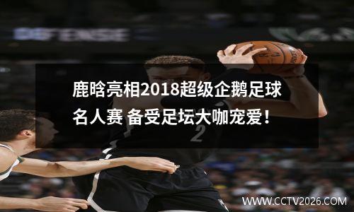 鹿晗亮相2018超级企鹅足球名人赛 备受足坛大咖宠爱！