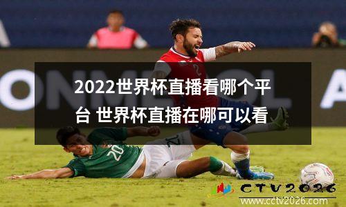 2022世界杯直播看哪个平台 世界杯直播在哪可以看