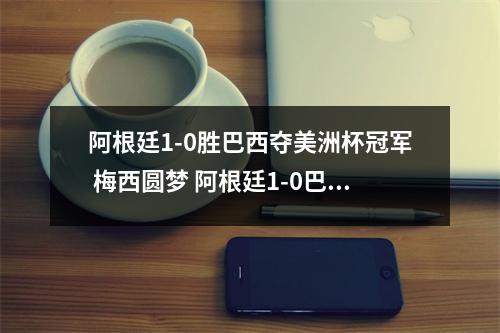 阿根廷1-0胜巴西夺美洲杯冠军 梅西圆梦 阿根廷1-0巴西夺美洲杯冠军 新闻