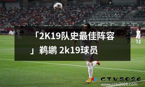 「2K19队史最佳阵容」鹈鹕 2k19球员