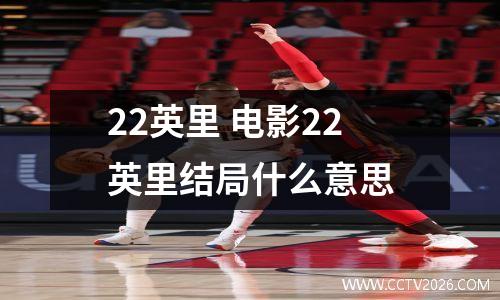 22英里 电影22英里结局什么意思