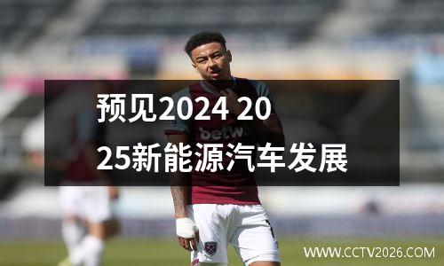 预见2024 2025新能源汽车发展