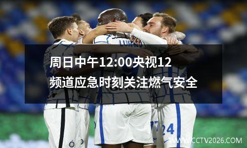 周日中午12:00央视12频道应急时刻关注燃气安全