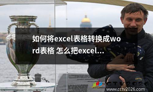 如何将excel表格转换成word表格 怎么把excel表格转换成word表格