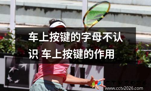 车上按键的字母不认识 车上按键的作用