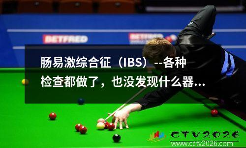 肠易激综合征（IBS）--各种检查都做了，也没发现什么器质性病变 肠易激综合征诊断标准