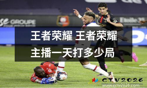 王者荣耀 王者荣耀主播一天打多少局