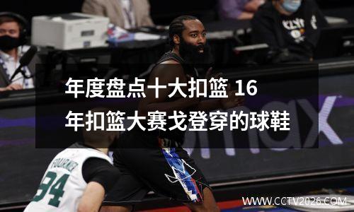 年度盘点十大扣篮 16年扣篮大赛戈登穿的球鞋
